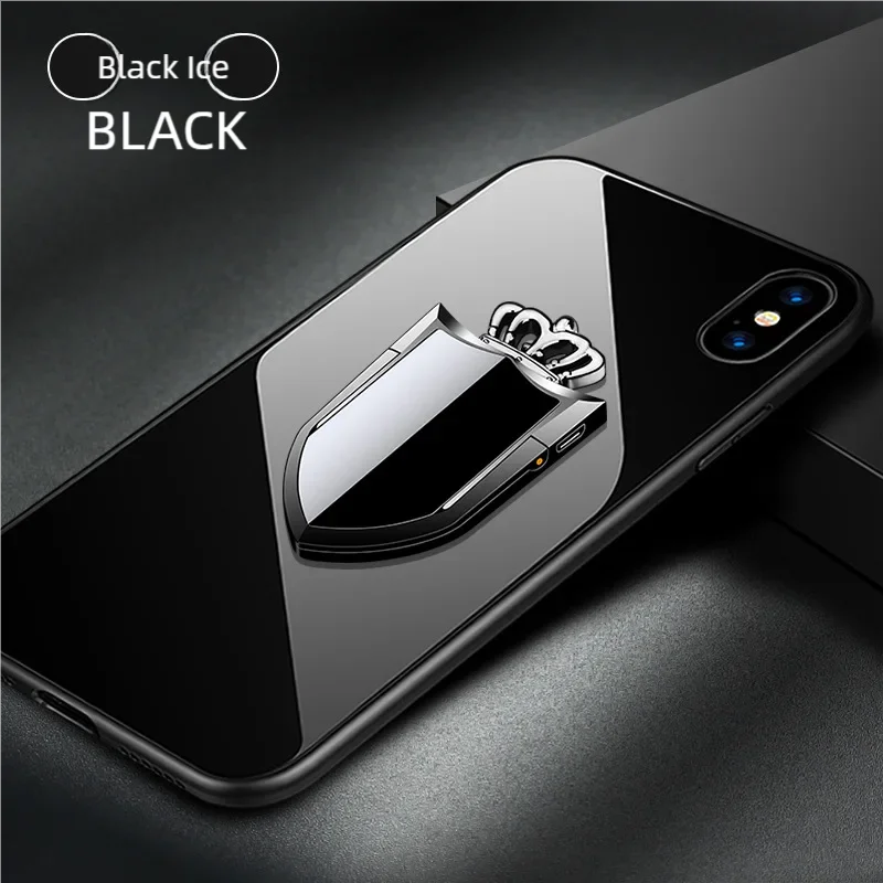 Multi functional phone ring buckle lighter charging USB car holder creative electronic cigarette lighter windproof personality