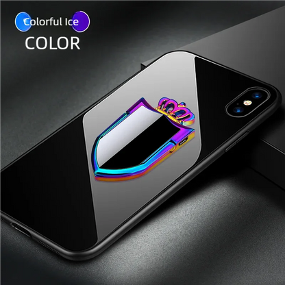 Multi functional phone ring buckle lighter charging USB car holder creative electronic cigarette lighter windproof personality