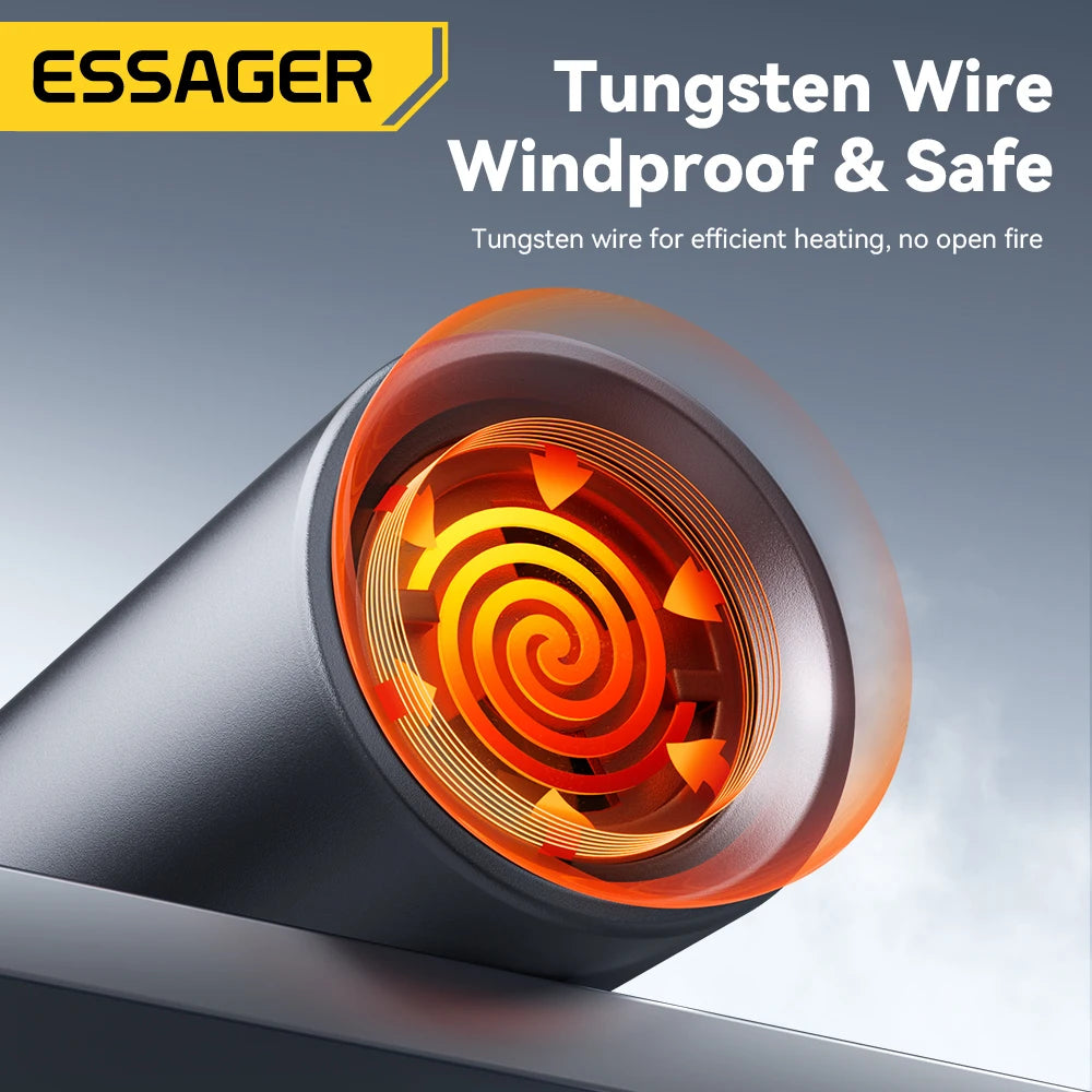 Essager Type-C Mini Cigarette Lighter Tungsten Wire Blowing Safety Energy Saving No Flame  Auto Shut-Off for Air Travel Outdoor