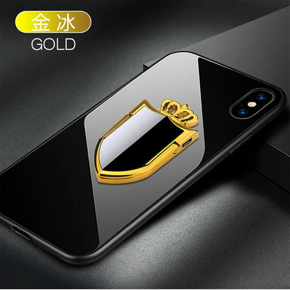 Multi functional phone ring buckle lighter charging USB car holder creative electronic cigarette lighter windproof personality
