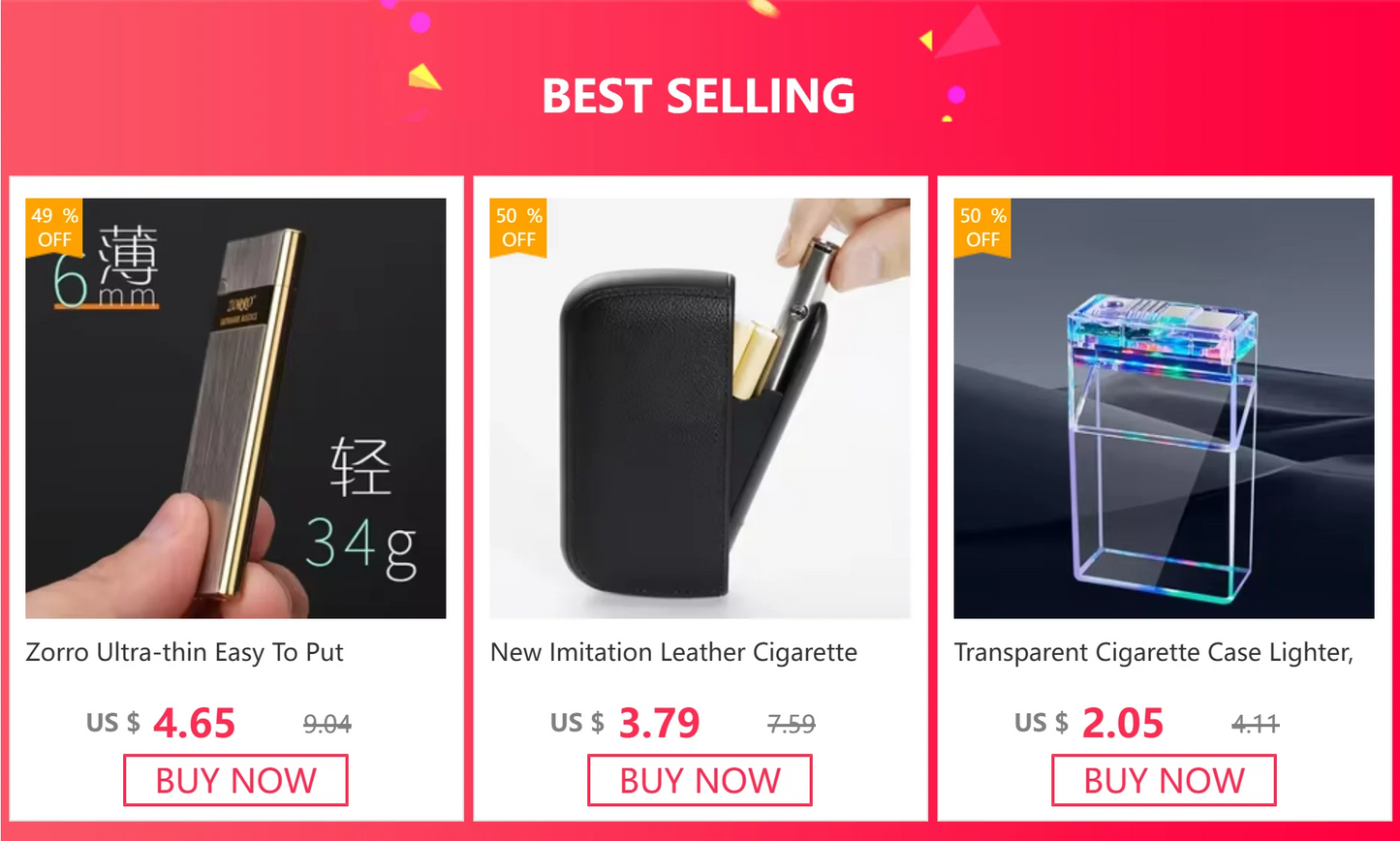 New Imitation Leather Cigarette Case with USB Tungsten Electronic Lighter Cigarette Case Men's Exquisite Gift Cigarette Tool