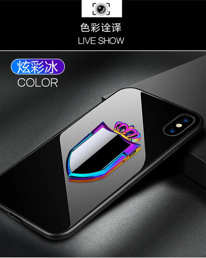 Multi functional phone ring buckle lighter charging USB car holder creative electronic cigarette lighter windproof personality