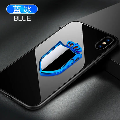 Multi functional phone ring buckle lighter charging USB car holder creative electronic cigarette lighter windproof personality