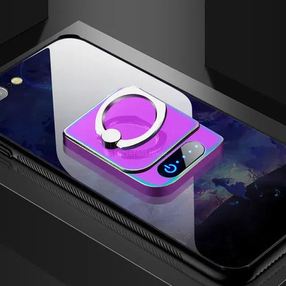 New Creative Cigarette Lighter Can Be Used As A Mobile Phone Holder USB Charging Lighter Multi-functional Cigarette Lighter